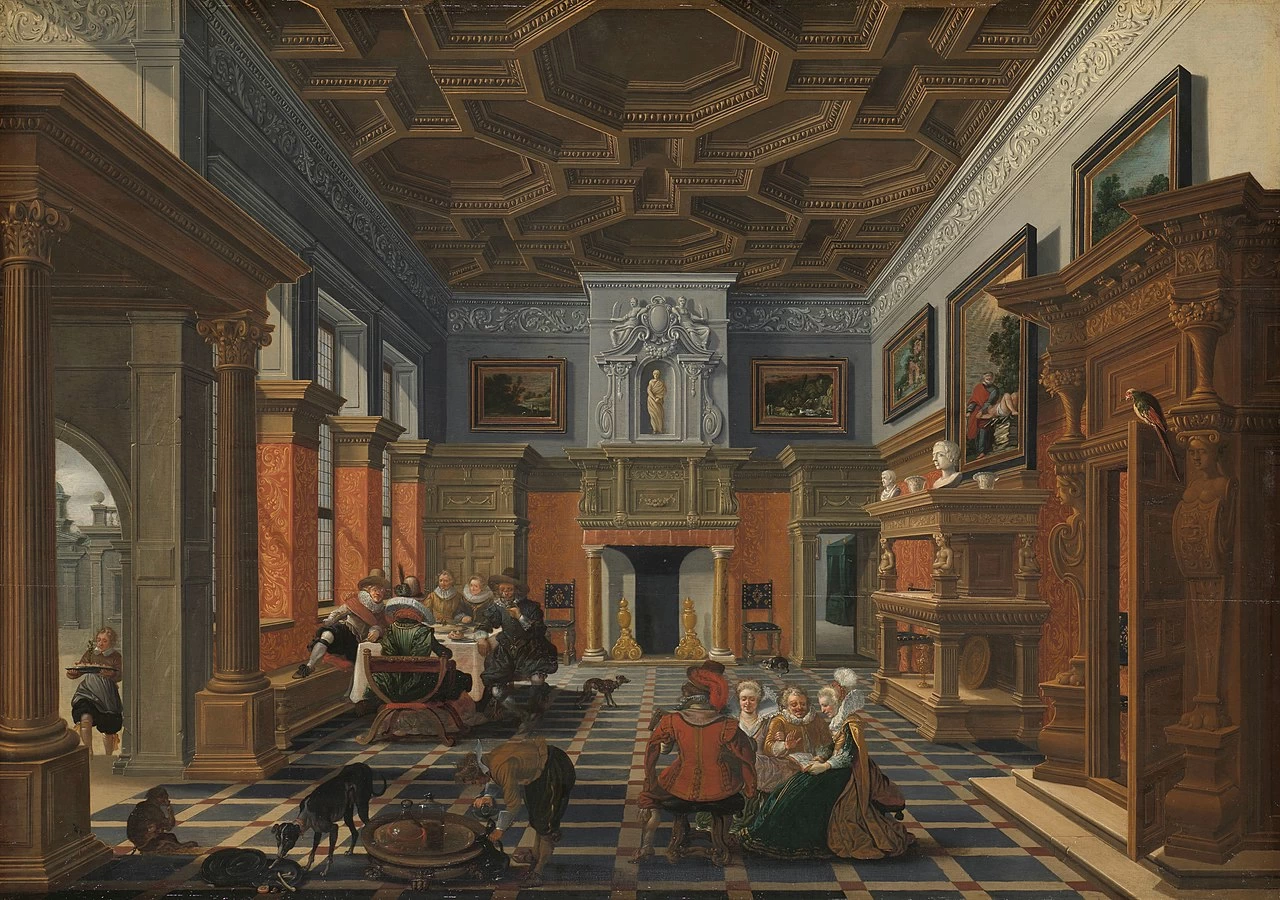 Compagnia in un interno - Rijksmuseum Amsterdam